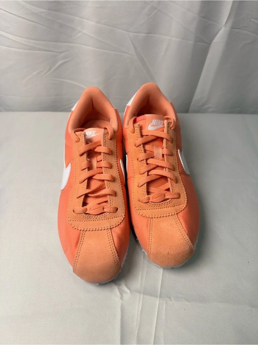 Nike Cortez TXT GS Apricot Agate White Sneakers 5Y Women’s 6.5 NIB